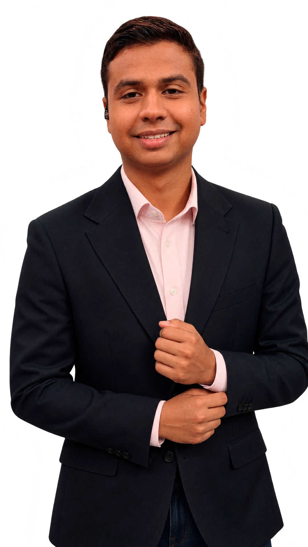 Daniel Millán, presentador de Telepacífico Noticias